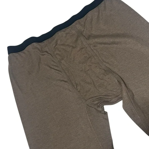 Vtg Duofold Base Layer Set XL Top Pants Wool Blend Thermax USA Army Green Men - Picture 5 of 9